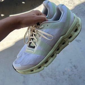 on cloud shoes
